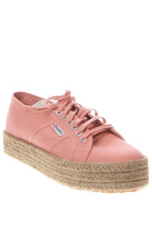 Espadrilles Superga, Größe 39, Farbe Aschrosa, Preis 19,99 €