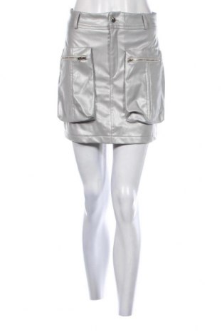 Δερμάτινη φούστα Ello, Μέγεθος S, Χρώμα Γκρί, Τιμή 13,69 €