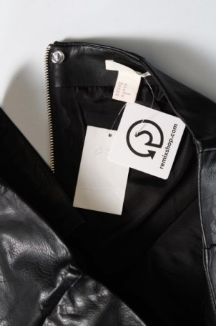 Kožená sukňa  H&M, Veľkosť XL, Farba Čierna, Cena  13,99 €