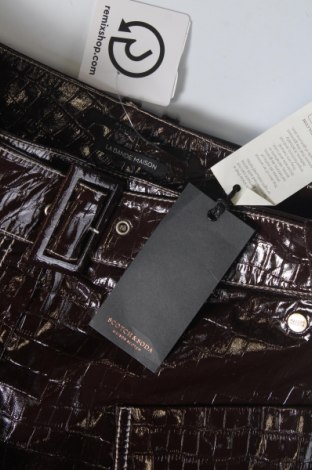 Kožená sukňa  Maison Scotch, Veľkosť XS, Farba Hnedá, Cena  24,84 €