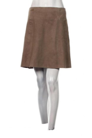 Lederrock Selected Femme, Größe L, Farbe Grau, Preis € 47,94