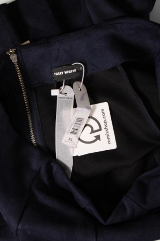 Δερμάτινη φούστα Tally Weijl, Μέγεθος XL, Χρώμα Μπλέ, Τιμή 4,31 €