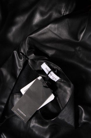 Rochie de piele Reserved, Mărime XS, Culoare Negru, Preț 76,24 Lei