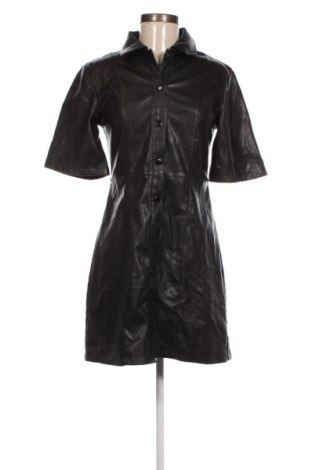 Kožené šaty  Rut & Circle, Veľkosť M, Farba Čierna, Cena  5,17 €