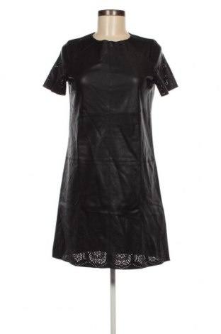 Kožené šaty  Zara, Veľkosť M, Farba Čierna, Cena  9,19 €