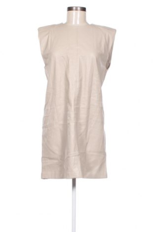 Δερμάτινο φόρεμα Zara, Μέγεθος M, Χρώμα  Μπέζ, Τιμή 10,02 €