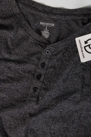 Ανδρική μπλούζα, Μέγεθος L, Χρώμα Γκρί, Τιμή 4,11 €