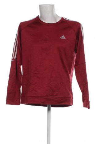 Ανδρική μπλούζα Adidas, Μέγεθος L, Χρώμα Κόκκινο, Τιμή 12,62 €