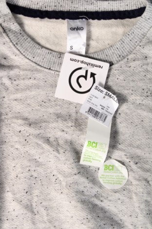 Ανδρική μπλούζα Anko, Μέγεθος S, Χρώμα Γκρί, Τιμή 19,18 €