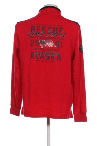 Pánske tričko  Camp David, Veľkosť XL, Farba Červená, Cena  24,50 €