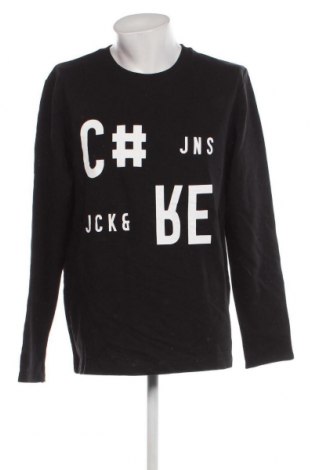 Męska bluzka Core By Jack & Jones, Rozmiar XL, Kolor Czarny, Cena 63,97 zł