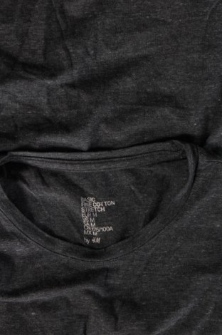 Pánske tričko  H&M, Veľkosť M, Farba Sivá, Cena  3,12 €