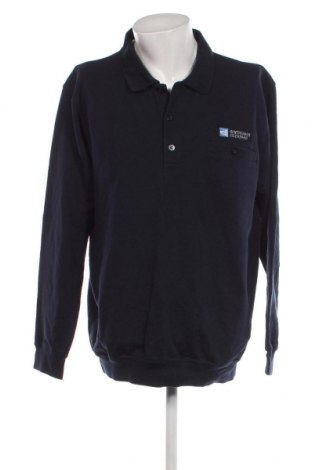 Ανδρική μπλούζα Hakro, Μέγεθος XXL, Χρώμα Μπλέ, Τιμή 11,75 €