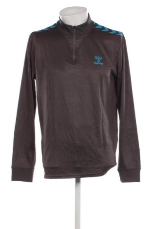 Ανδρική μπλούζα Hummel, Μέγεθος XL, Χρώμα Γκρί, Τιμή 6,96 €