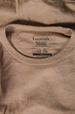 Ανδρική μπλούζα Jack & Jones, Μέγεθος L, Χρώμα  Μπέζ, Τιμή 6,19 €