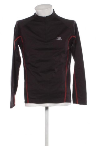 Ανδρική μπλούζα Kalenji, Μέγεθος L, Χρώμα Μαύρο, Τιμή 5,69 €