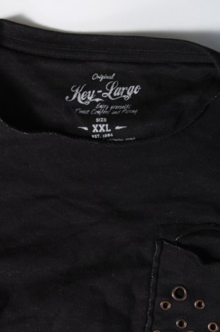 Ανδρική μπλούζα Key Largo, Μέγεθος XXL, Χρώμα Μαύρο, Τιμή 16,70 €