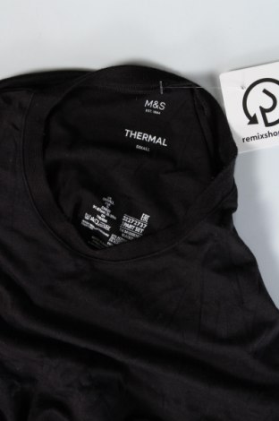 Ανδρική μπλούζα Marks & Spencer, Μέγεθος S, Χρώμα Μαύρο, Τιμή 2,51 €