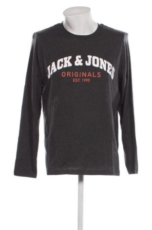 Męska bluzka Originals By Jack & Jones, Rozmiar XL, Kolor Szary, Cena 67,44 zł