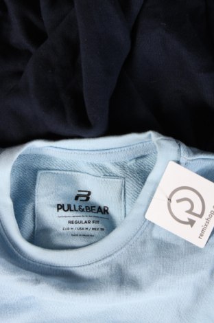 Ανδρική μπλούζα Pull&Bear, Μέγεθος M, Χρώμα Μπλέ, Τιμή 11,75 €