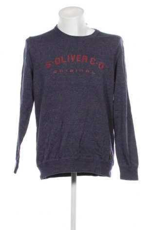 Pánske tričko  S.Oliver, Veľkosť XL, Farba Modrá, Cena  9,19 €