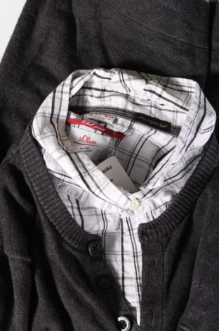 Ανδρική μπλούζα S.Oliver, Μέγεθος M, Χρώμα Γκρί, Τιμή 16,70 €