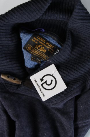 Pánské tričko  S.Oliver, Velikost M, Barva Modrá, Cena  95,00 Kč