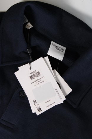 Pánske tričko  Selected Homme, Veľkosť M, Farba Modrá, Cena  30,36 €