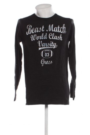 Ανδρική μπλούζα Sfera Man, Μέγεθος L, Χρώμα Μαύρο, Τιμή 5,88 €