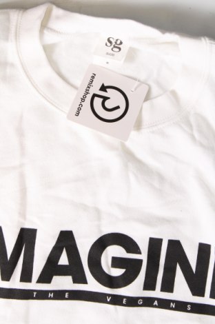 Ανδρική μπλούζα Sg, Μέγεθος M, Χρώμα Λευκό, Τιμή 4,35 €