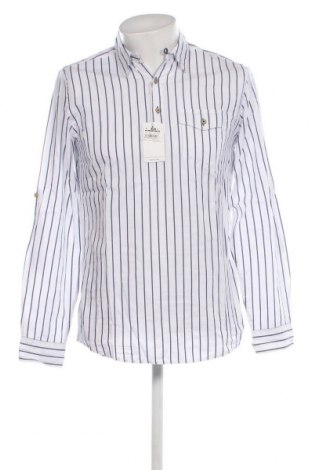 Мъжка блуза Springfield, Размер M, Цвят Бял, Цена 37,20 лв.