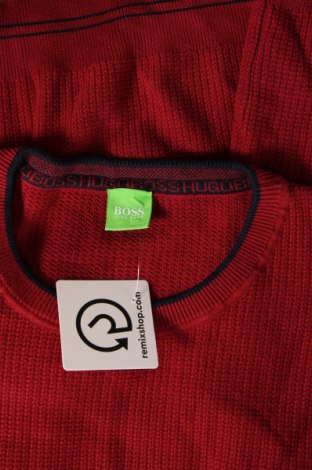 Jachetă tricotată de bărbați BOSS, Mărime 4XL, Culoare Roșu, Preț 220,82 Lei