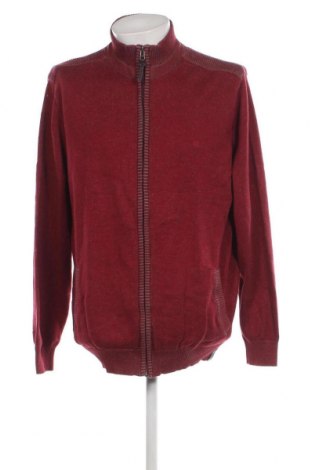 Jachetă tricotată de bărbați Casa Moda, Mărime XXL, Culoare Roșu, Preț 142,77 Lei
