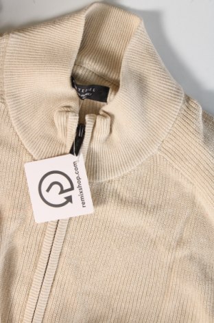 Jachetă tricotată de bărbați Cortefiel, Mărime L, Culoare Bej, Preț 74,21 Lei