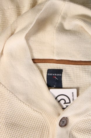 Jachetă tricotată de bărbați Devred 1902, Mărime XL, Culoare Ecru, Preț 65,07 Lei