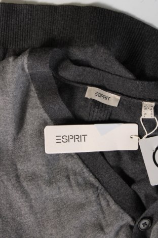 Jachetă tricotată de bărbați Esprit, Mărime M, Culoare Gri, Preț 142,10 Lei