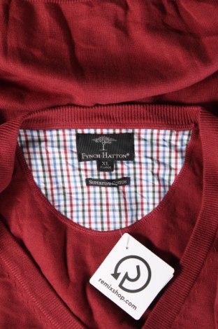 Jachetă tricotată de bărbați Fynch-Hatton, Mărime XL, Culoare Roșu, Preț 124,41 Lei