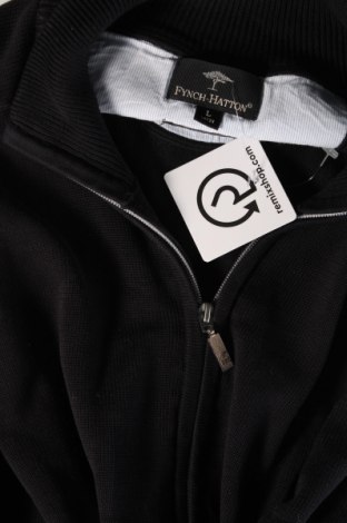 Jachetă tricotată de bărbați Fynch-Hatton, Mărime L, Culoare Gri, Preț 183,56 Lei