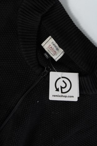 Jachetă tricotată de bărbați George, Mărime XXL, Culoare Negru, Preț 50,56 Lei