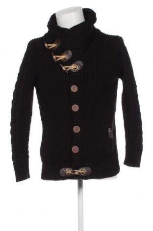 Jachetă tricotată de bărbați Leif Nelson, Mărime M, Culoare Negru, Preț 62,00 Lei