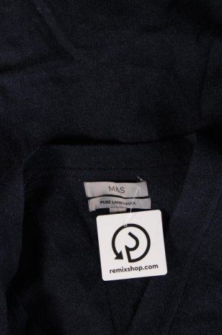 Ανδρική ζακέτα Marks & Spencer, Μέγεθος M, Χρώμα Μπλέ, Τιμή 8,35 €