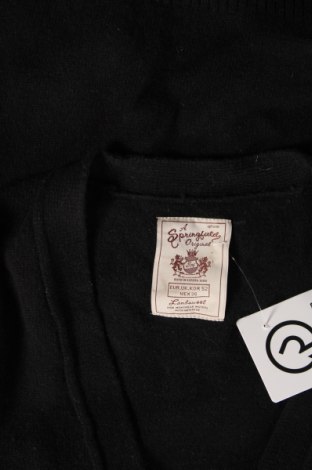Jachetă tricotată de bărbați Springfield, Mărime L, Culoare Negru, Preț 142,10 Lei