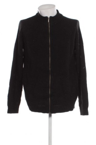Jachetă tricotată de bărbați Tu, Mărime XL, Culoare Negru, Preț 29,57 Lei