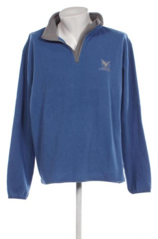 Ανδρική μπλούζα fleece Atlas For Men, Μέγεθος XXL, Χρώμα Μπλέ, Τιμή 6,40 €