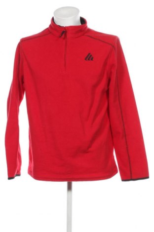 Ανδρική μπλούζα fleece Crivit, Μέγεθος L, Χρώμα Κόκκινο, Τιμή 6,40 €