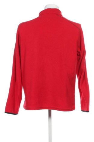 Ανδρική μπλούζα fleece Crivit, Μέγεθος L, Χρώμα Κόκκινο, Τιμή 14,23 €