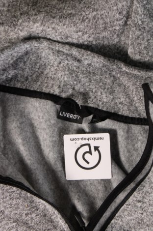 Herren Fleece Shirt Livergy, Größe XL, Farbe Grau, Preis € 16,01
