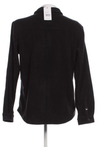 Мъжка поларена риза Dan Fox X About You, Размер L, Цвят Черен, Цена 38,50 лв.