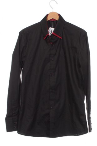 Мъжка риза, Размер M, Цвят Черен, Цена 6,09 лв.
