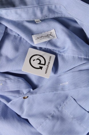 Ανδρικό πουκάμισο, Μέγεθος 5XL, Χρώμα Μπλέ, Τιμή 17,94 €